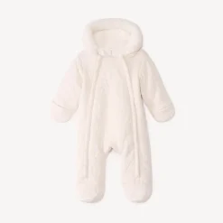 Combi-pilote baby meisjes gewatteerd met bloemen