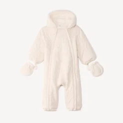 Combi-pilote baby meisjes gewatteerd met bloemen