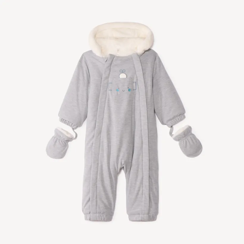 Combi-pilote gevoerd met sherpa voor babyjongen robot
