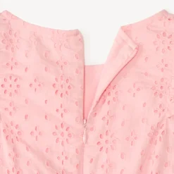 Combishort van Engelse broderie met volantjes meisjes