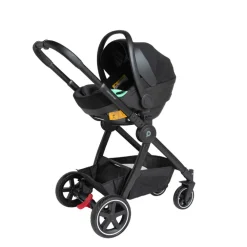 Combi trio kinderwagen Sienna + i-Prim autostoeltje kaki/zwart
