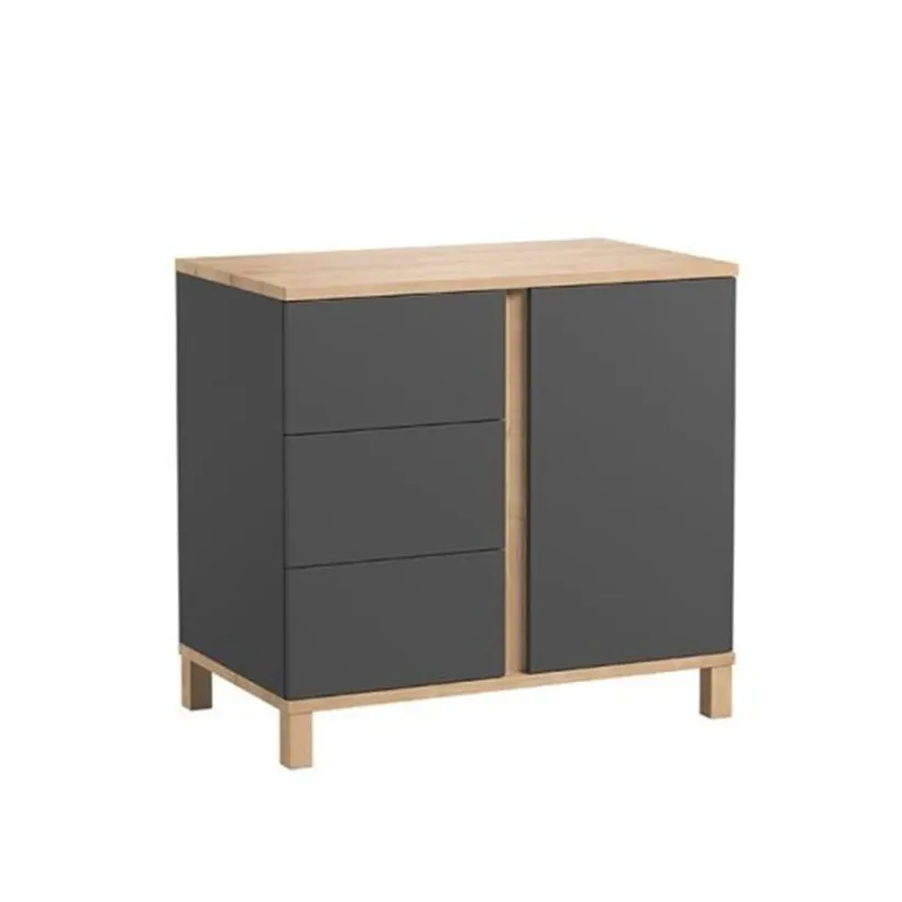 Commode Altitude Graphite /Hout