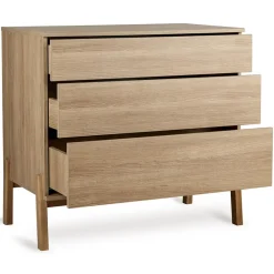 Commode Ashi 3 schuiven Honey Ash
