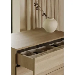 Commode Ashi 3 schuiven Honey Ash