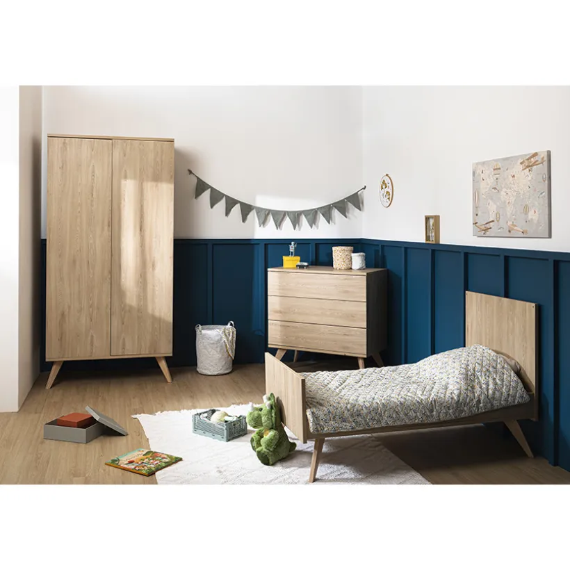 Commode Carla 3 laden - Hout