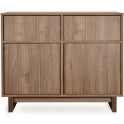 Commode 2 deuren Kyo Honey Walnut