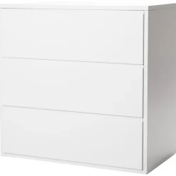 Commode Eden 3 laden - wit