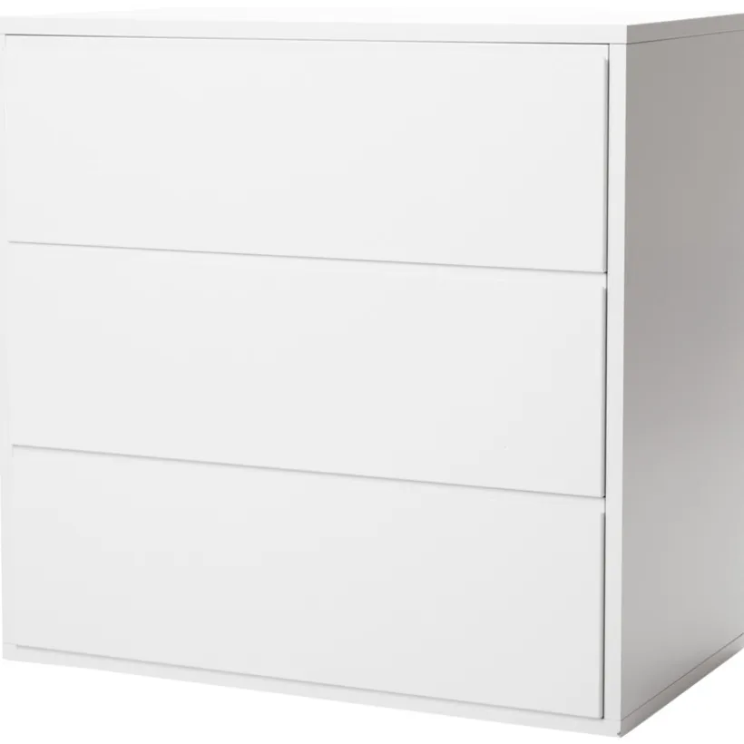Commode Eden 3 laden - wit