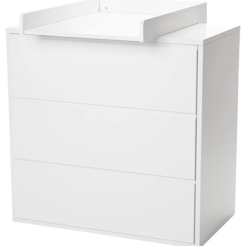 Commode Eden 3 laden - wit