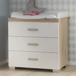 Commode Hilja 3 schuiven + Luiertafel