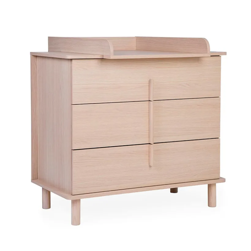 Commode 3 laden met luiertafel Nordica Natural