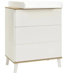 Commode met 3 lades in hout Noah