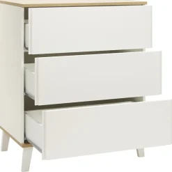 Commode met 3 lades in hout Noah