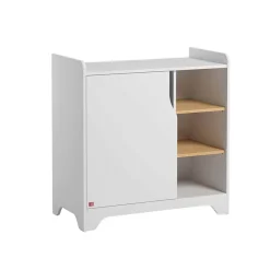 Commode met luiertafel Leaf Wit/Hout