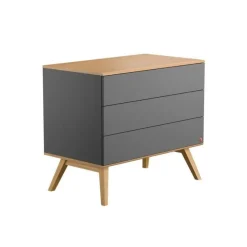 Commode Nature - Graphite / Bois
