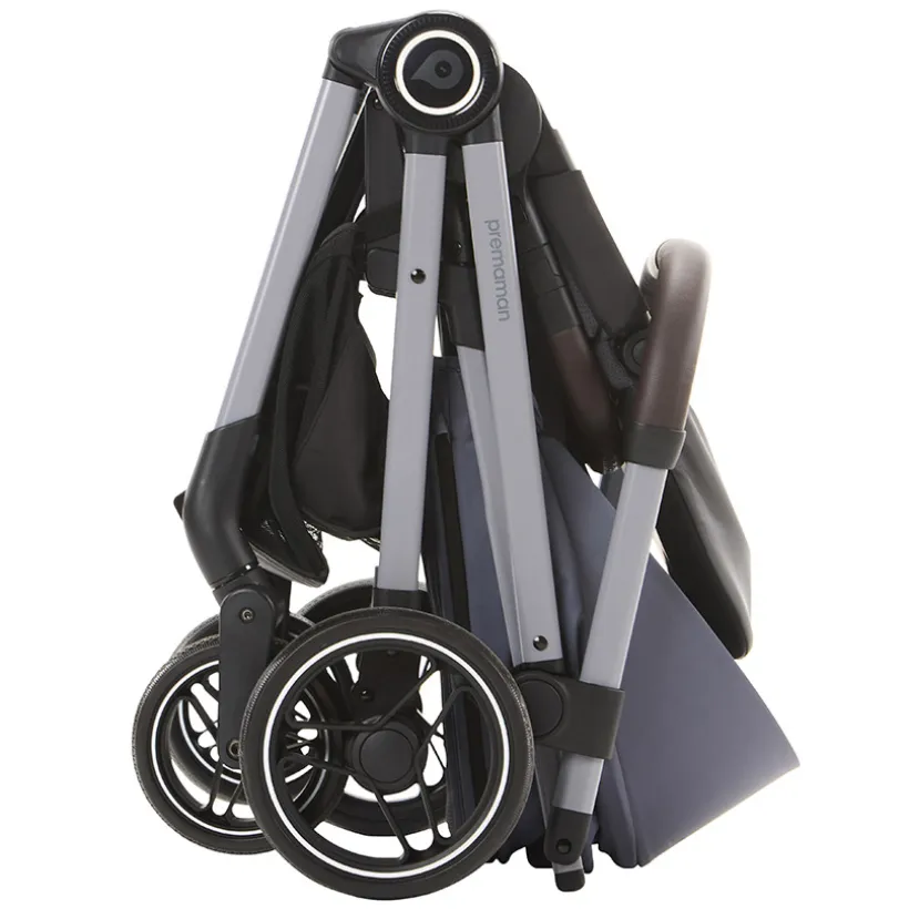 Compact Kinderwagen Flora - Zwart