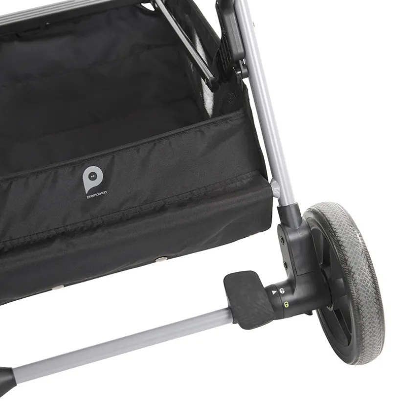 Compact Kinderwagen Flora - Zwart