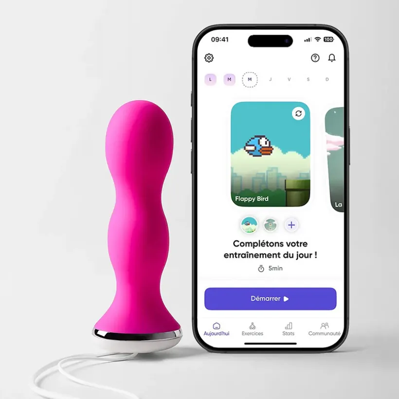 Connected Care Perineale versterkingssonde Rose