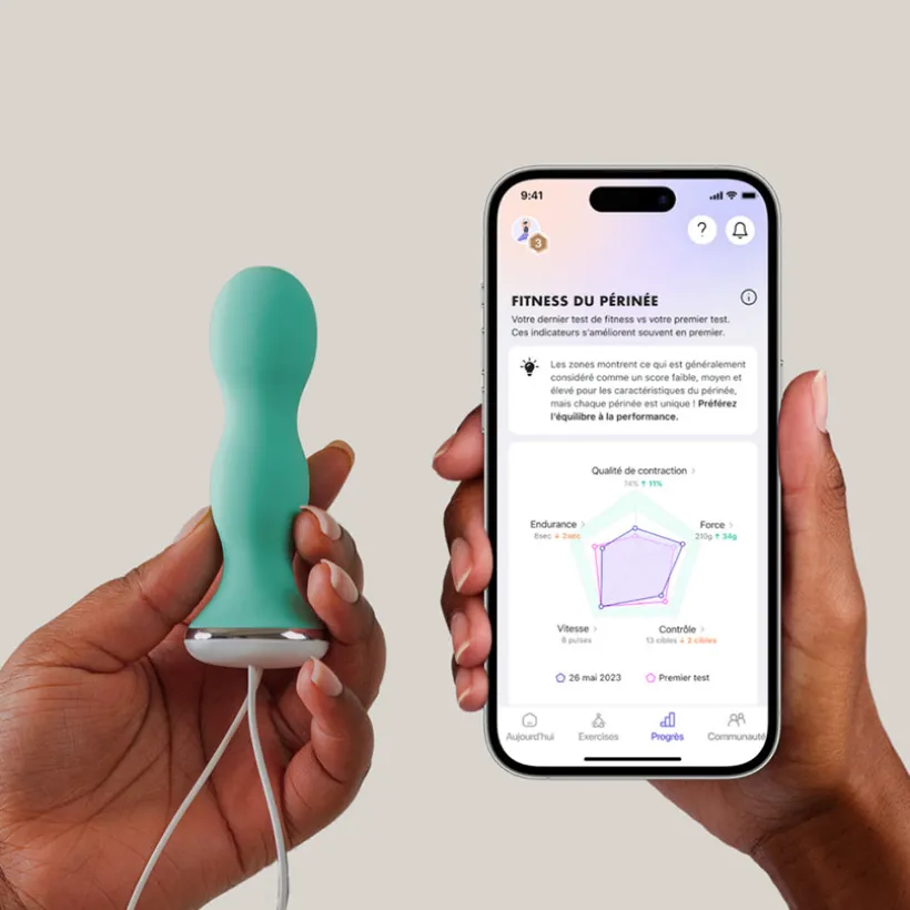 Connected Care Perineale versterkingssonde Rose