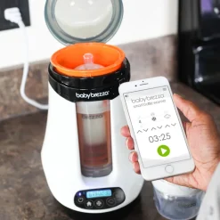 Connected flessenwarmer Safe & Smart met 2 verwarmingsstanden en app-bediening