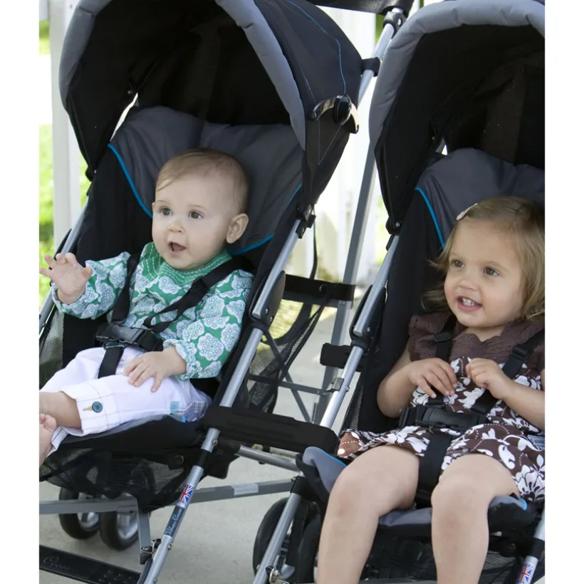 connecteurs voor kinderwagen zwart