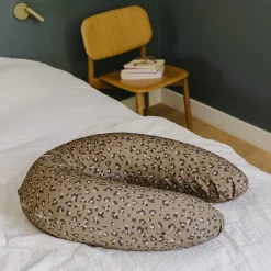 COUSSIN D'ALLAITEMENT BUDDY - LEOPARD BRONZE