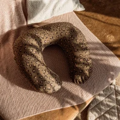 COUSSIN D'ALLAITEMENT SOFTY - LEOPARD BRONZE