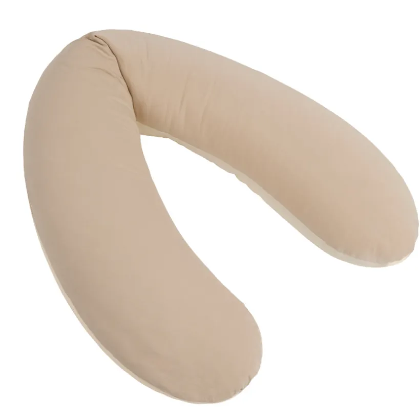 Coussin voor borstvoeding in twee kleuren met microbollen