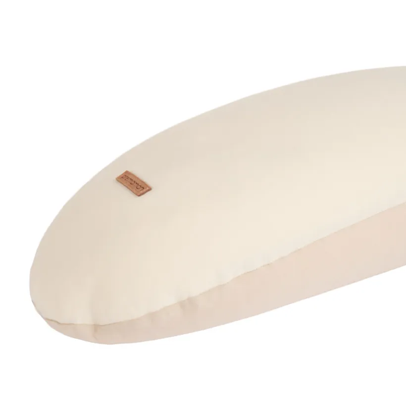 Coussin voor borstvoeding in twee kleuren met microbollen