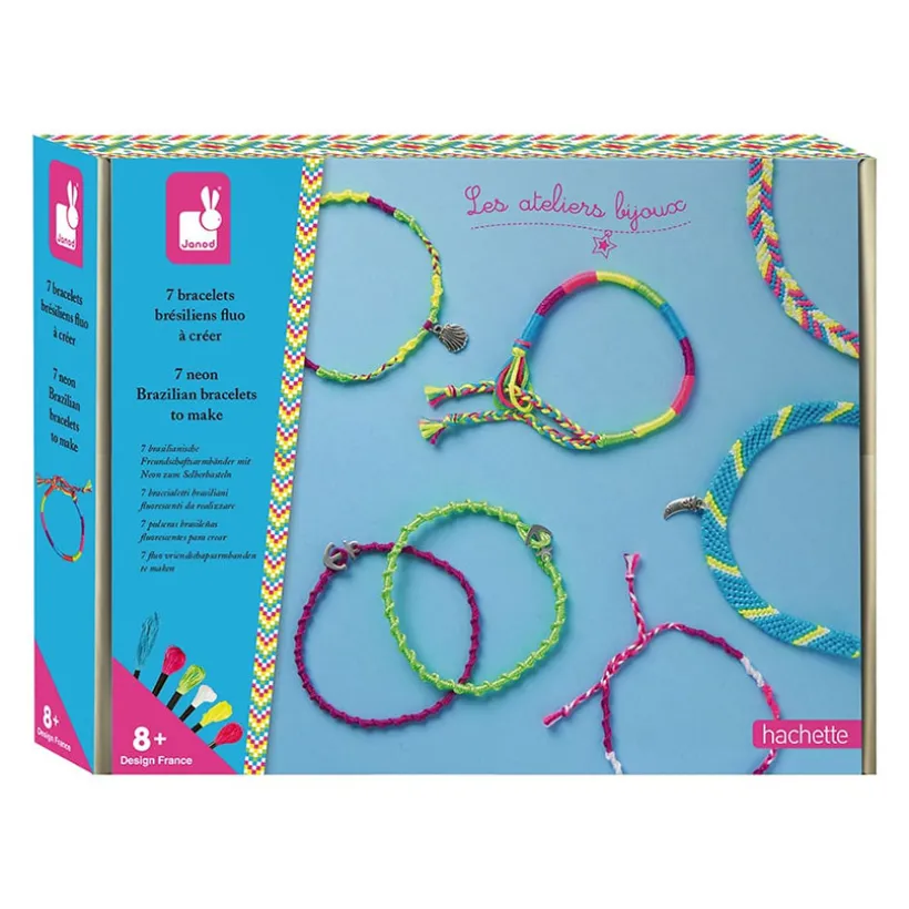 Creatieset voor 7 Braziliaanse armbanden