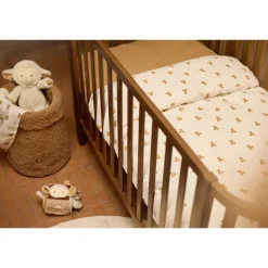 Dekbedovertrek 100x140cm + kussensloop 60x50cm Mini Teddy Bear