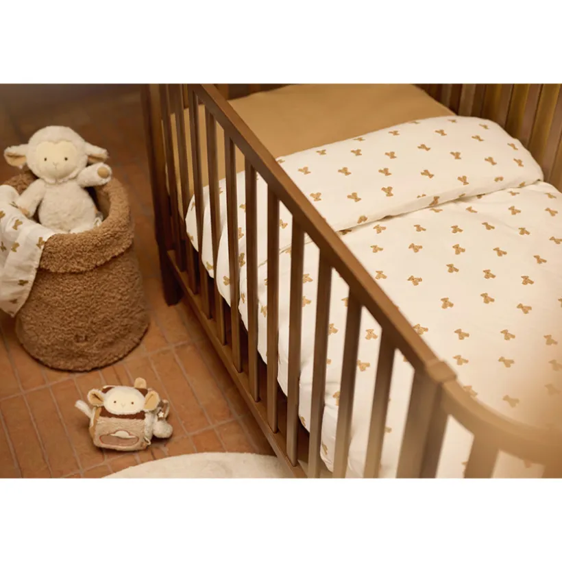 Dekbedovertrek 100x140cm + kussensloop 60x50cm Mini Teddy Bear