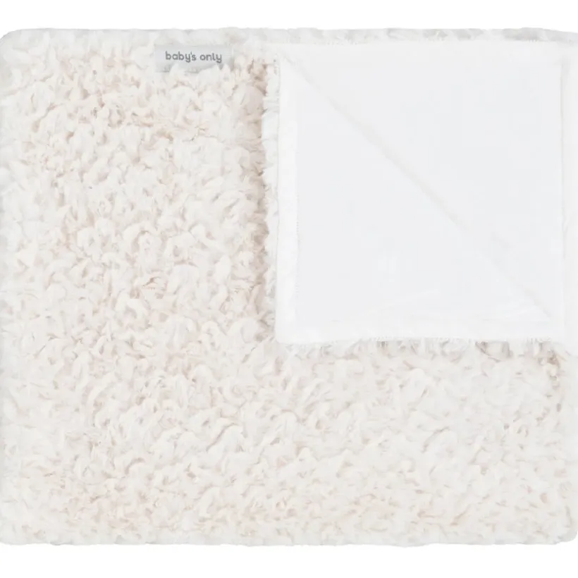 Deken babybed Snow - Gebroken wit 100x135 cm