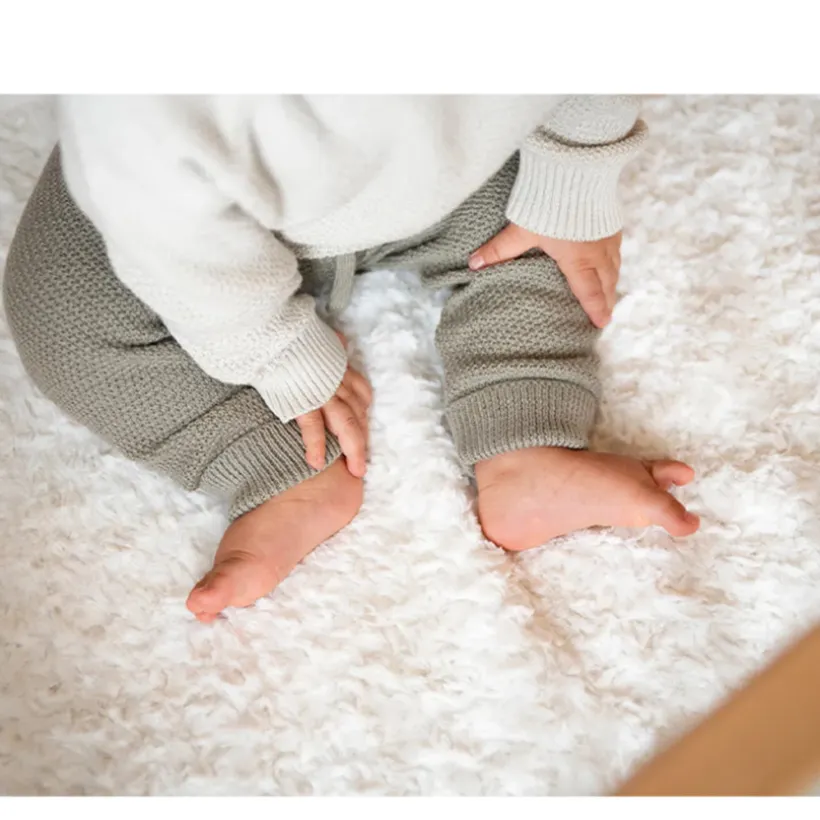 Deken babybed Snow - Gebroken wit 100x135 cm