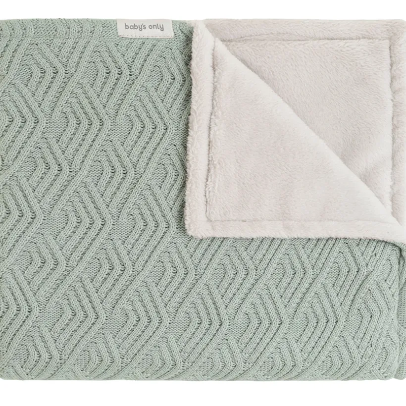Deken bed baby Sierra - Laurel Green - 100x135 cm