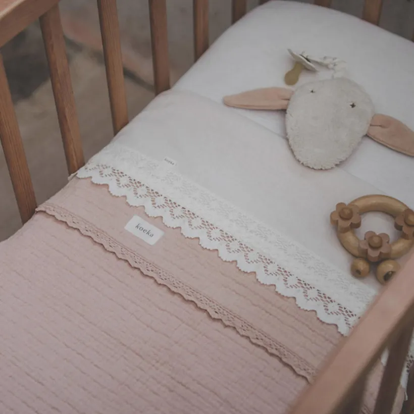 Deken bed Elba Blush 100x150cm TOG 0.8