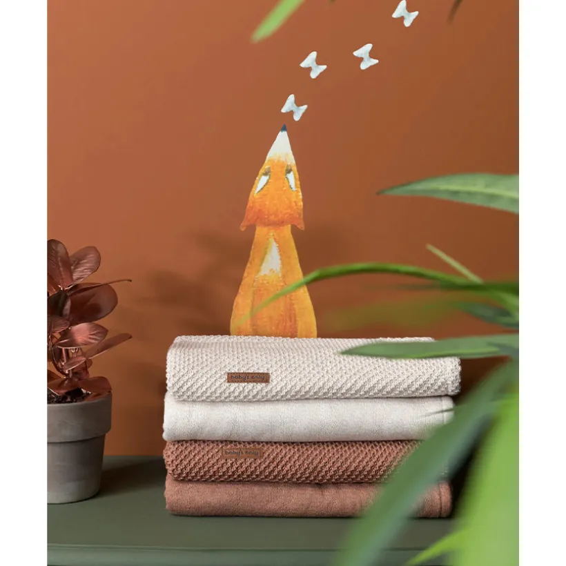 Deken bed Soft Sparkle - Goud/ivoor gemêleerd