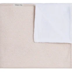 Deken bed Teddy Sparkle - Goud/ivoor gemêleerd
