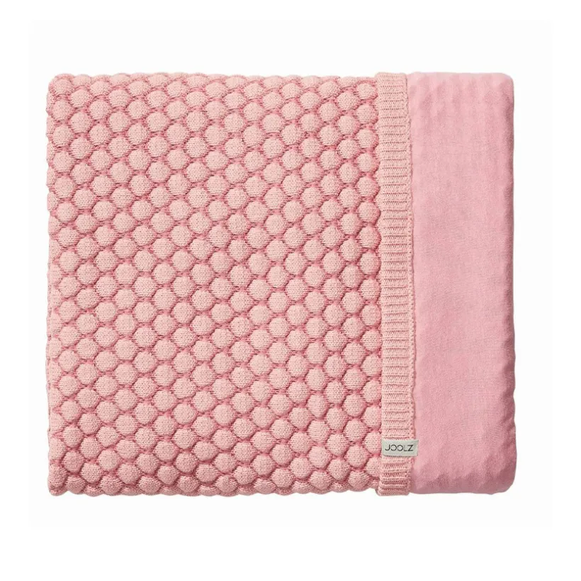 Deken Essentials Honeycomb - Roze