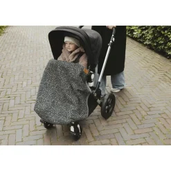 Deken Teddy 95-75 multifunctioneel Grijs/Zwart