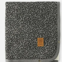 Deken Teddy 95-75 multifunctioneel Grijs/Zwart