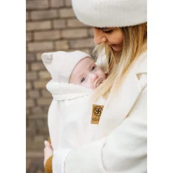 •Deken Teddy multifunctioneel 95x75cm Off White