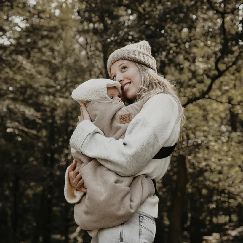 •Deken Teddy multifunctioneel 95x75cm Grijs