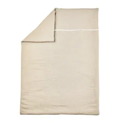 Deken - Tetra katoen - Fanfan - Zand - 75x100 cm -