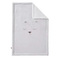 Deken Veloudoux- 100-140cm - Kendi - Licht Grijs