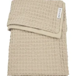 Deken waffle - Coton Sand -100x150 cm