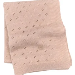Deken wieg - Gebreid - 75x100 cm - Roze