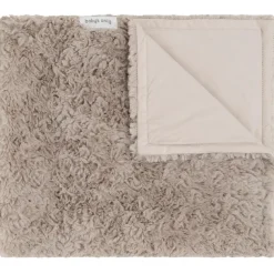 Deken wieg Snow - Taupe 70x95 cm