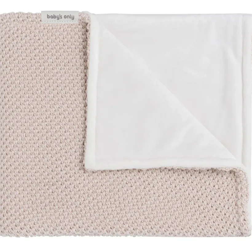 Deken wieg Soft Sparkle - Flavor Goud/ivoor 70x95 cm