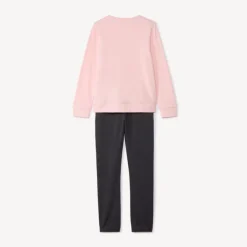 2-delig fleece joggingensemble meisjes met print